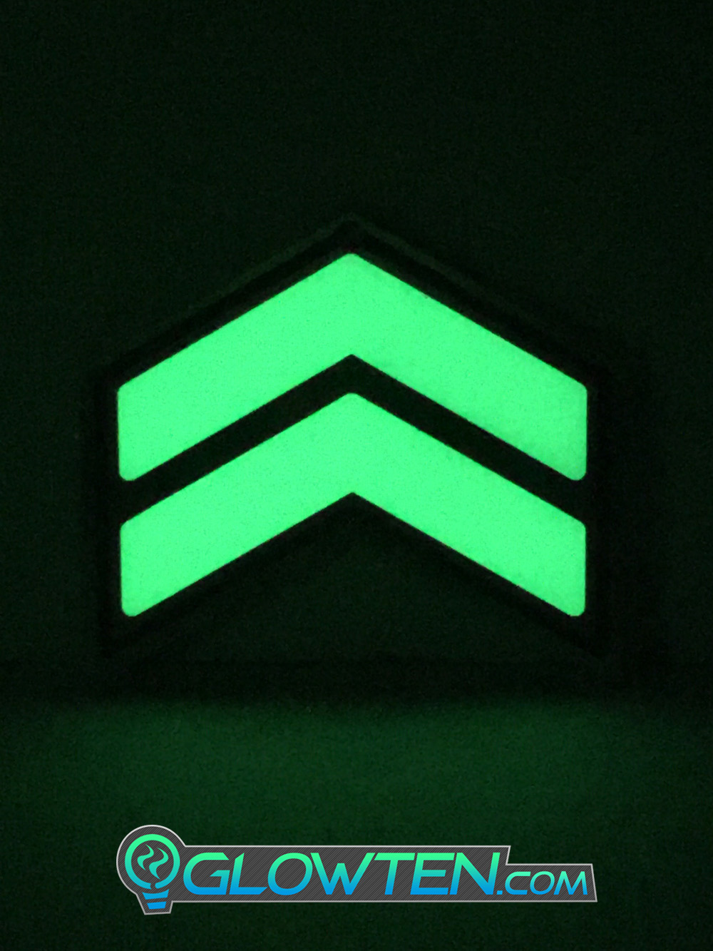 GLOWTEN.com - Seeing Assistance, Applications Stairs For Subways, Airports, Shopping Malls, Office Buildings, Factories, Cinemas, Stadiums, Dark Alley Ways Glow in the Dark Stairs Direction Guide Sign TWO ARROWS Pointer Photoluminescent Stainless Steel Green Glow picture photo cap preview pic image search 2