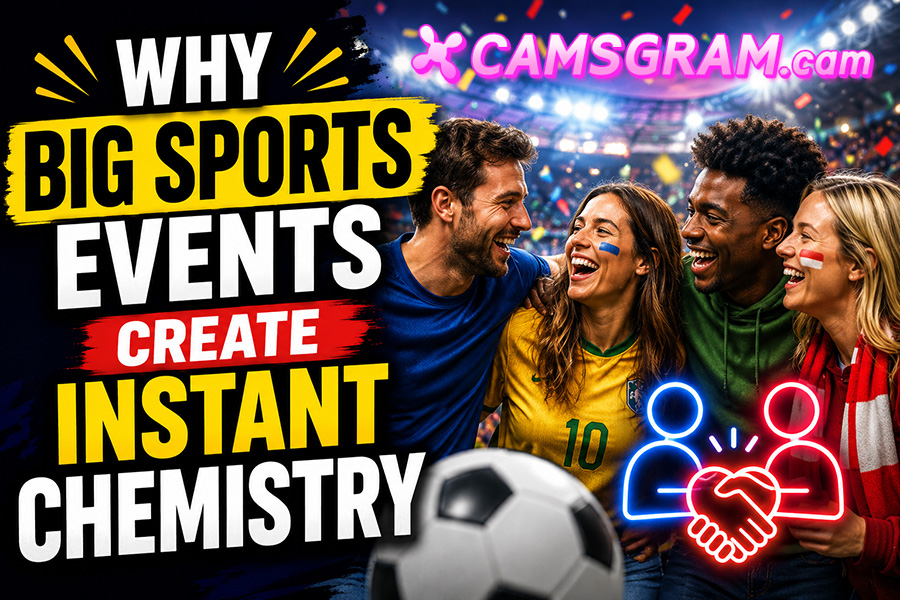 Why Big Sports Events Create Instant Chemistry CAMSGRAM.cam