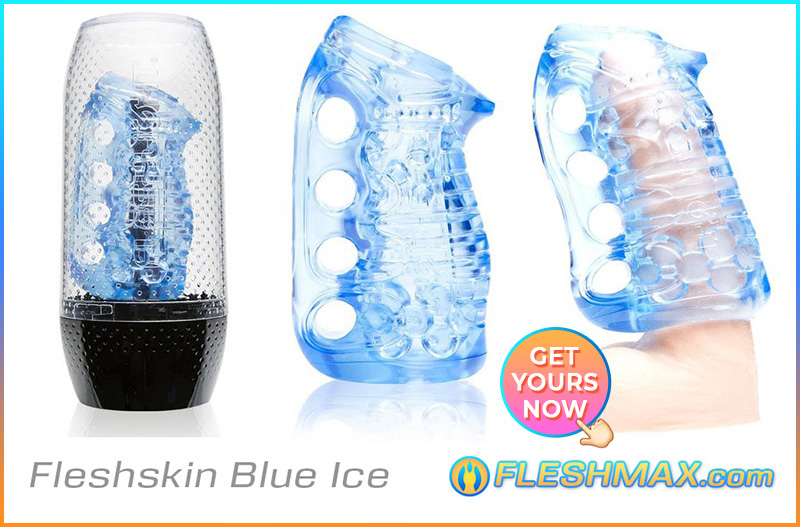 FLESHMAX.com - Fleshskin Blue Ice Stroker Helper For Guys Have Real Sex Cum Now,est fleshlight perfect sleeve,best fleshlight perfect sleeve,fleshlight textures
