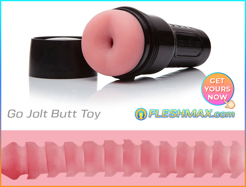 FLESHMAX.com - Go Jolt Anal Sex Butt Orifice Sex Toy For Guys very soft opening around the edges and for smooth entry with straight linear texture wall mimicking an exact butthole for asshole fucking