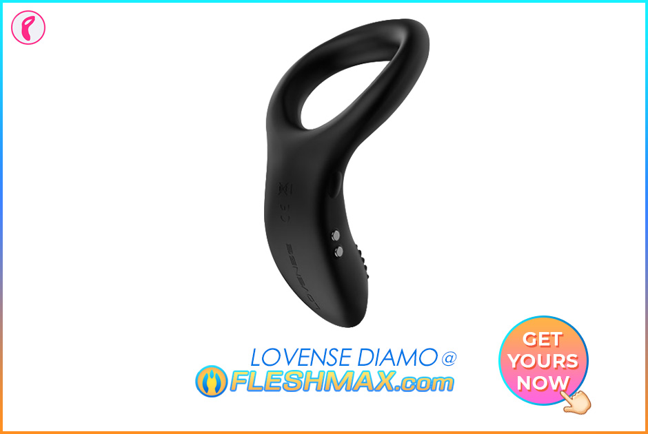 FLESHMAX.com Lovense Diamo Vibrating Cock Ring Perieum Massage With 4 Other Ways To Play Depends On Your Mood Get Yours Now At FLESHMAX.com Connect With Other Lovense Lovers Other Wifi Control App front image Lovers Sex Toys Store Merch Shopping Store Channel Image Search jpg