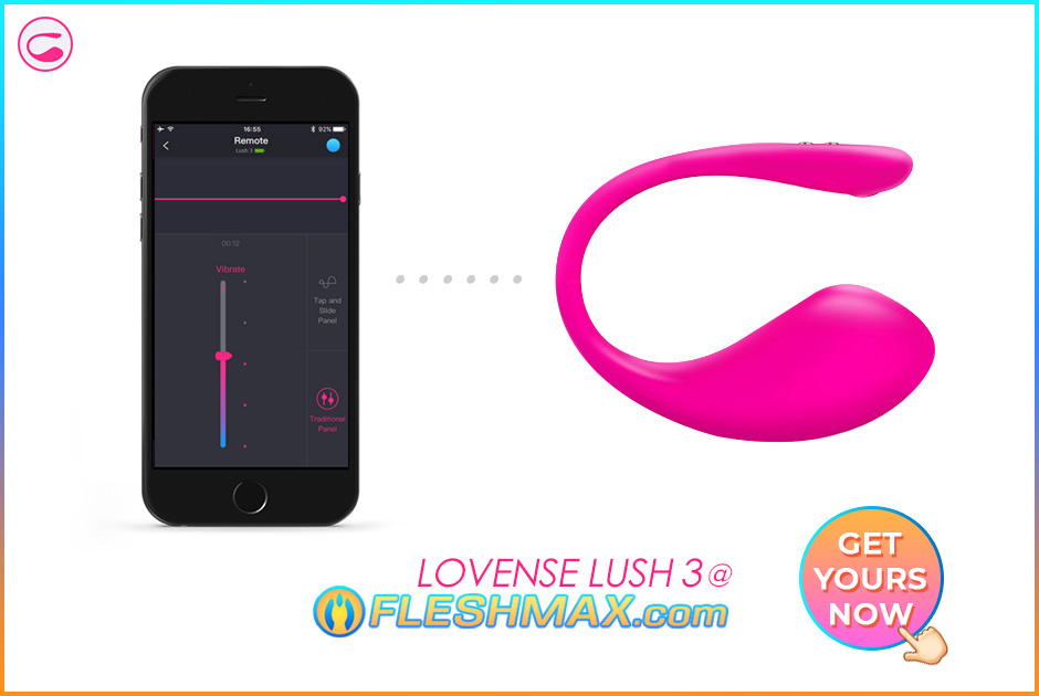 FLESHMAX.com Lovense Lush 3 Brand New 2021 Refresh Update More Curvy Body And Stronger Vibration With Magnetic Charging Port Upgrade Bluetooth Bulb Same But Better Sex Toy Can You Hold The Moan FLESHMAX.com Cam Ready next to apple iphone with lovense app control high low vibration model Lovers Sex Toys Store Merch Shopping Store Channel Image Search jpg
