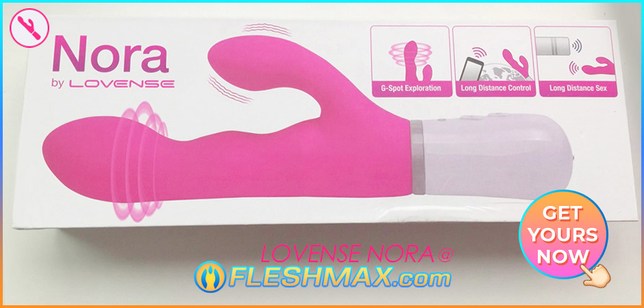 FLESHMAX.com Lovense Nora front box real review FLESHMAX.com sex toys shopping store merchandise purchase yours goodies now to play with your partner strong rabbit vibrator,g-spot exploration,long distance control,long distance sex orgy in app shaking patterns control