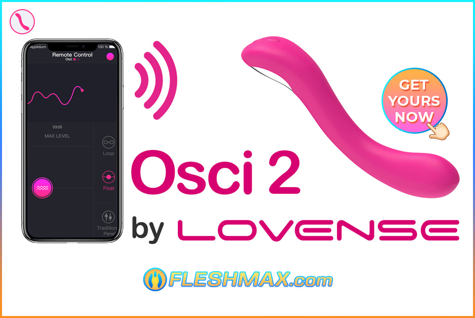 FLESHMAX.com - Lovense Osci 2 First Ever Oscillating Vibrator Sex Toy In-App Remote Control G-Spot Stimulation Pulsating Over Sex Cam Model Chat How Fast Can You Reach Orgasm Sextoy Love Sense next to apple iphone app enabled interactive sex toys app controlled sex toys image search pic picture photo jpg 1