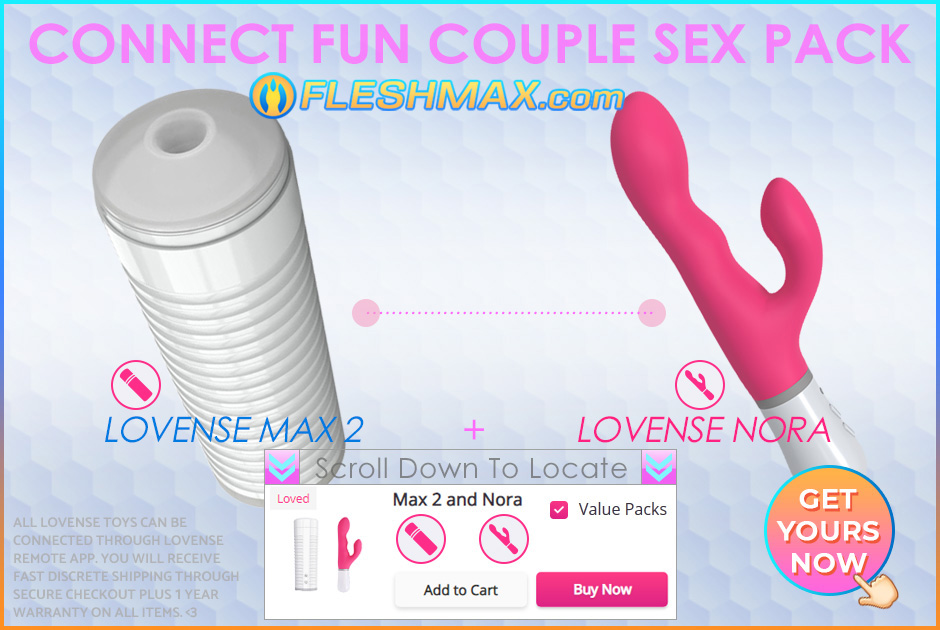 FLESHMAX.com - Connect Fun Couple Sex Value Pack Lovense Nora & Max 2 Vibrator Sex Toys Combo Pack Lovers Sex Toys Store Merch Shopping Store Channel Image Search jpg