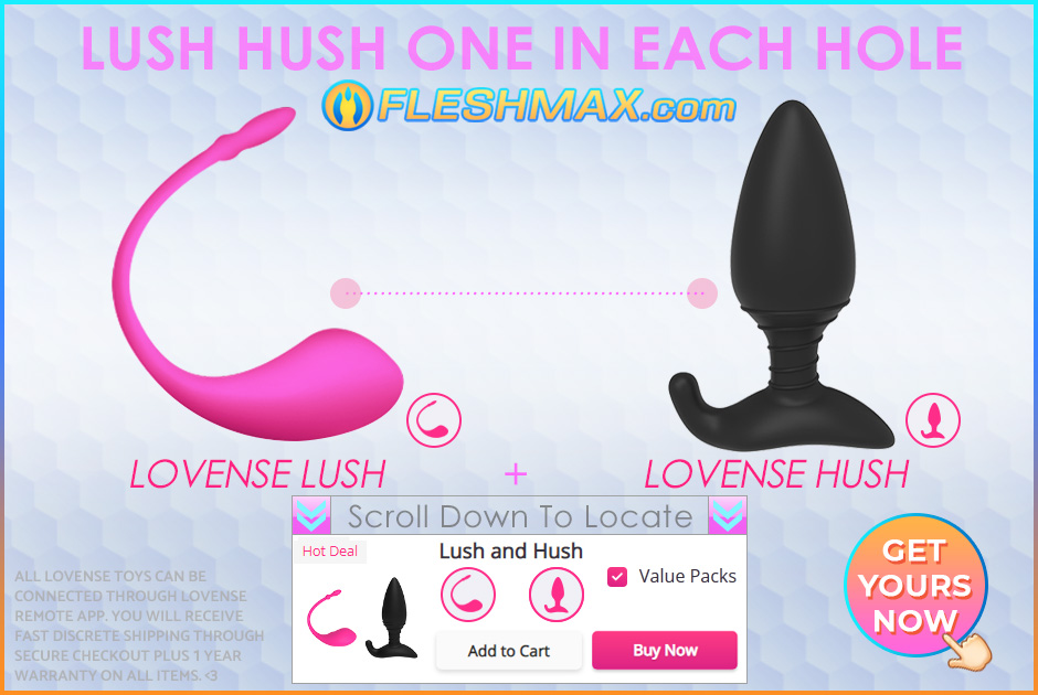 FLESHMAX.com - One In Each Hole WIFI Control Vibe Couple Sex Pack FLESHMAX.com Lovense Lush and Hush Vibrator Sex Toys Value Combo Pack Shopping Combo Pack WL-lead-old-post-blog-fleshmax