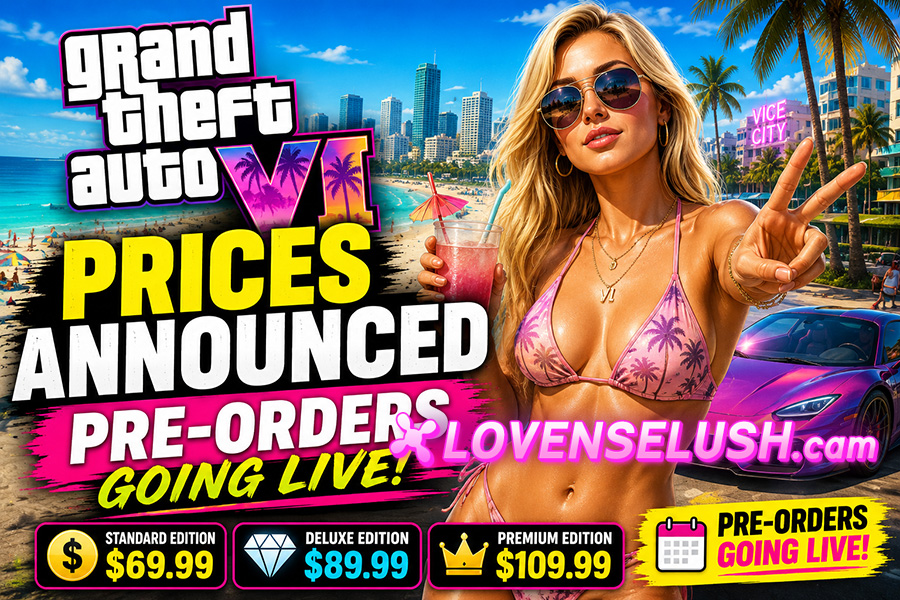 Grand Theft Auto VI Prices Announced Pre-Orders Going Live LOVENSELUSH.cam